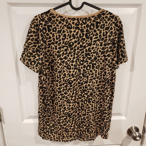 ZARA | Animal Print T-shirt Medium Ladies - Picture 4 of 6